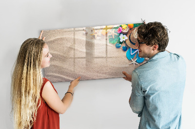 Uitwisbaar glazen planbord met magnetische functie Zomeraccessoires