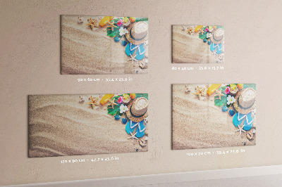 Uitwisbaar glazen planbord met magnetische functie Zomeraccessoires