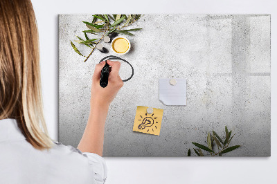 Magnetisch planbord voor de muur van bedrukt glas Minimalistische olijven