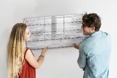 Uitwisbaar glazen planbord met magnetische functie Geschilderde planken