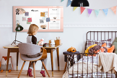 Uitwisbaar glazen planbord met magnetische functie Planner notitieboekje