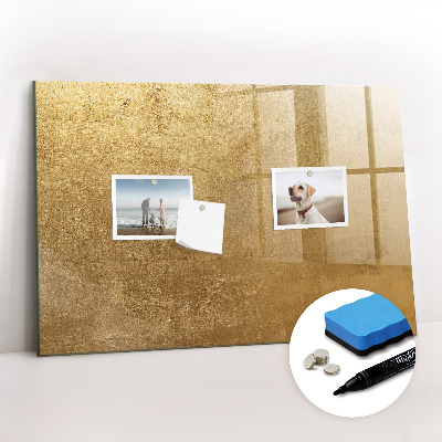 Uitwisbaar glazen planbord met magnetische functie Decoratief canvas