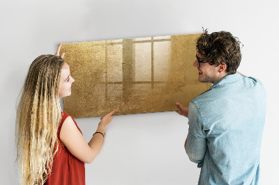 Uitwisbaar glazen planbord met magnetische functie Decoratief canvas