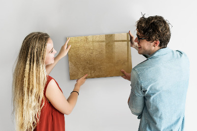 Uitwisbaar glazen planbord met magnetische functie Decoratief canvas