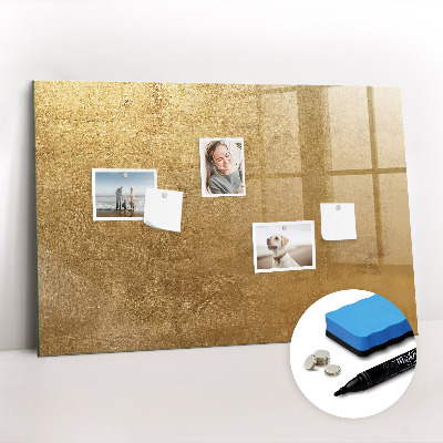 Uitwisbaar glazen planbord met magnetische functie Decoratief canvas