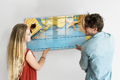 Uitwisbaar glazen planbord met magnetische functie Strandaccessoires