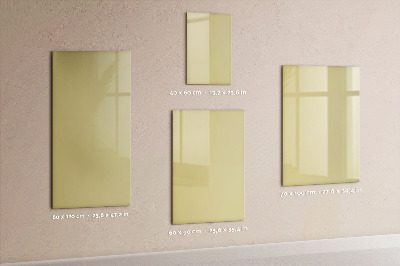 Magnetisch memobord van glas voor aan de muur Romig