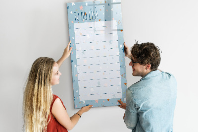 Magnetisch memobord van glas voor aan de muur Takenlijst
