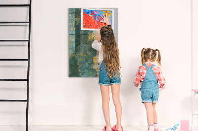 Glazen magneetbord met decoratieve print Decoratief patroon