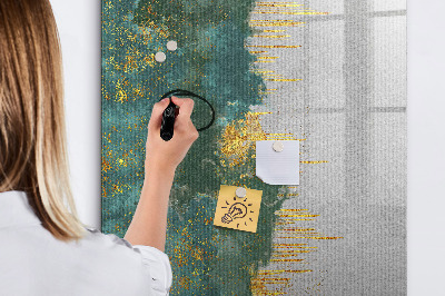 Glazen magneetbord met decoratieve print Decoratief patroon