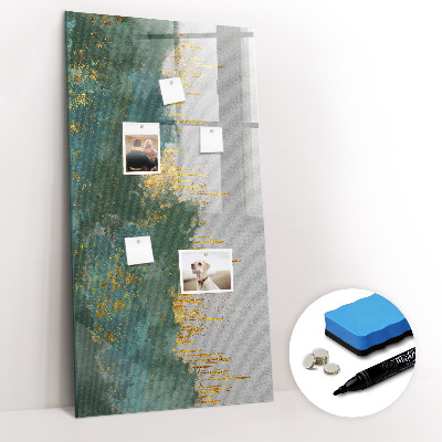 Glazen magneetbord met decoratieve print Decoratief patroon
