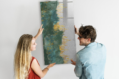 Glazen magneetbord met decoratieve print Decoratief patroon