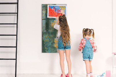 Glazen magneetbord met decoratieve print Decoratief patroon