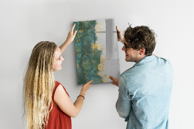 Glazen magneetbord met decoratieve print Decoratief patroon