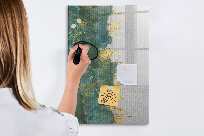 Glazen magneetbord met decoratieve print Decoratief patroon