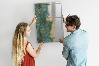 Glazen magneetbord met decoratieve print Decoratief patroon