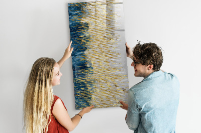 Wandbord van glas magnetisch en uitwisbaar Decoratief patroon