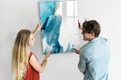 Magnetisch memobord van glas voor aan de muur Schilderen