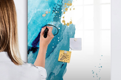 Magnetisch memobord van glas voor aan de muur Schilderen