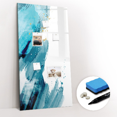 Magnetisch memobord van glas voor aan de muur Schilderen