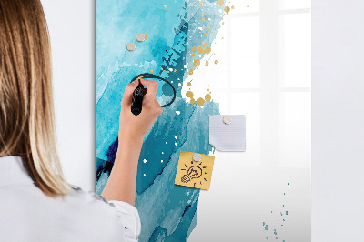 Magnetisch memobord van glas voor aan de muur Schilderen