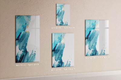 Magnetisch memobord van glas voor aan de muur Schilderen