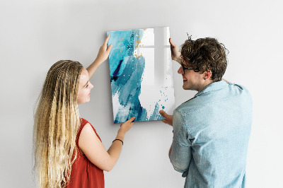 Magnetisch memobord van glas voor aan de muur Schilderen