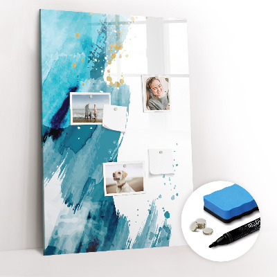 Magnetisch memobord van glas voor aan de muur Schilderen