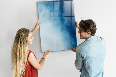 Magnetisch memobord van glas voor aan de muur Wateronttrekking