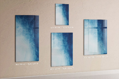 Magnetisch memobord van glas voor aan de muur Wateronttrekking