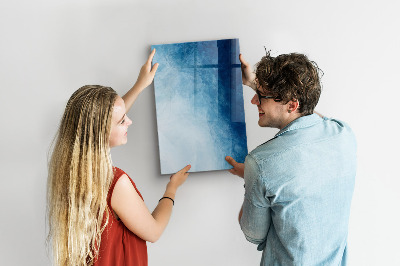 Magnetisch memobord van glas voor aan de muur Wateronttrekking