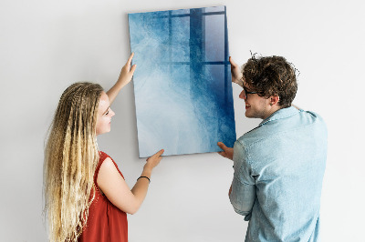 Magnetisch memobord van glas voor aan de muur Wateronttrekking