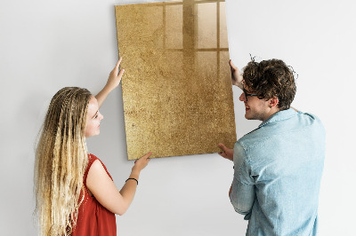 Wandbord van glas magnetisch en uitwisbaar Decoratief materiaal