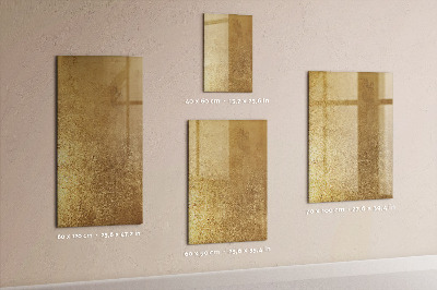 Wandbord van glas magnetisch en uitwisbaar Decoratief materiaal