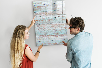 Wandbord van glas magnetisch en uitwisbaar Pastelborden