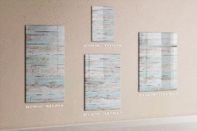 Wandbord van glas magnetisch en uitwisbaar Pastelborden