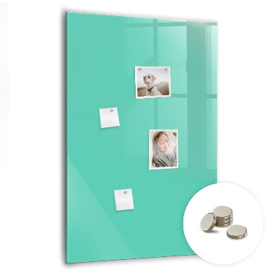 Magneetbord Turquoise kleur