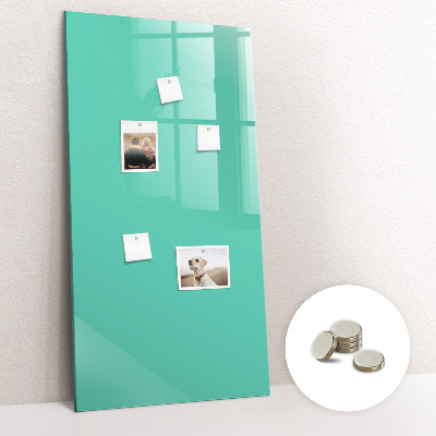 Magneetbord Turquoise kleur