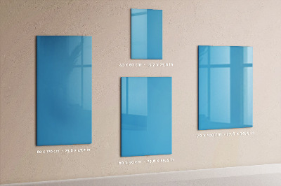 Memo bord Blauwe kleur