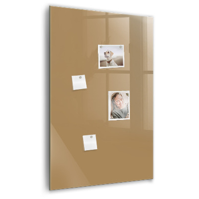 Magneetbord Donkerbeige kleur