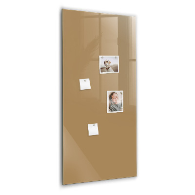 Magneetbord Donkerbeige kleur