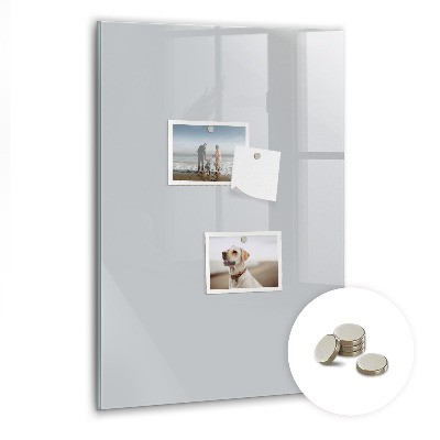 Memo bord Lichtgrijze kleur