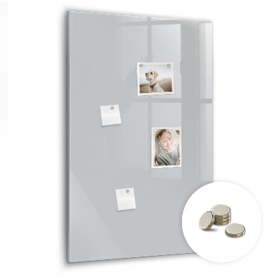 Memo bord Lichtgrijze kleur