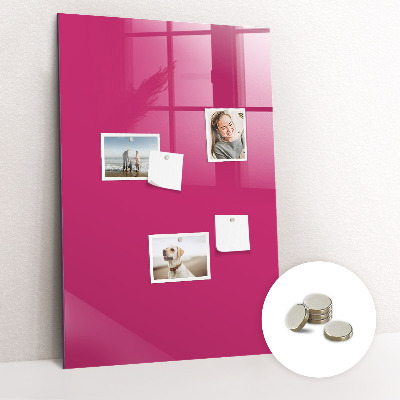 Magneetbord Sterke roze kleur
