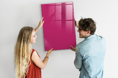 Magneetbord Sterke roze kleur