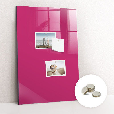 Magneetbord Sterke roze kleur