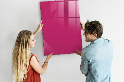 Magneetbord Sterke roze kleur