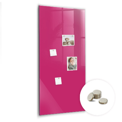 Magneetbord Sterke roze kleur
