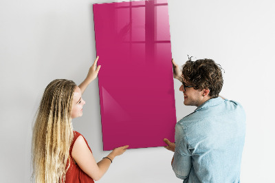 Magneetbord Sterke roze kleur