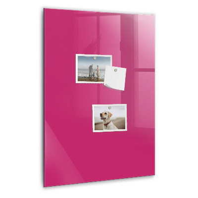 Magneetbord Sterke roze kleur